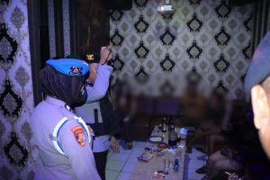 Operasi Pekat Marano 2023, Polres Majene Jaring Sepasang Muda Mudi Dalam Kamar Hotel