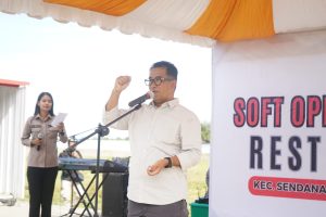 PJ Gubernur Sulbar Resmikan Rest Area Palipi