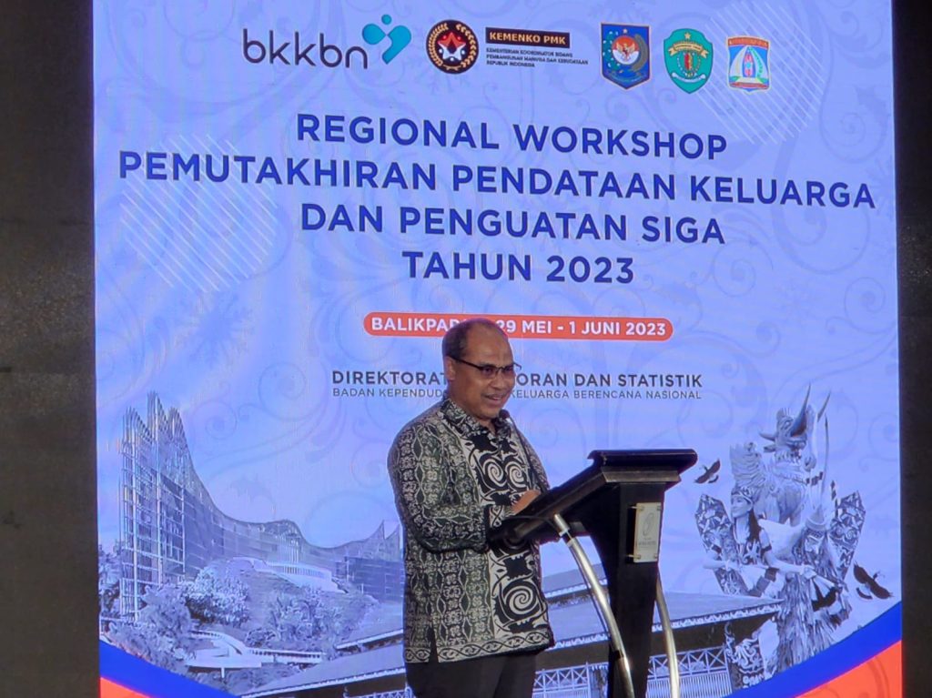 *BKKBN GELAR REGIONAL WORKSHOP PEMUTAKHIRAN PENDATAAN KELUARGA DAN PENGUATAN SIGA TAHUN 2023 DI BALIKPAPAN, KALIMANTAN TIMUR*