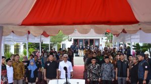 Tim V Kirab Pemilu Tahun 2024 Telah Melintas Tiga kabupaten Di Sulbar