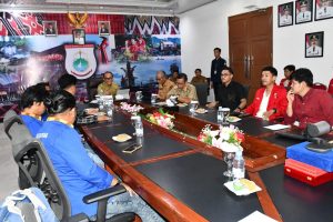 PJ Gubernur Ajak GMNI dan PMII Bangun Branding Sulbar dan Bersama-Sama Kelola Potensi Daerah