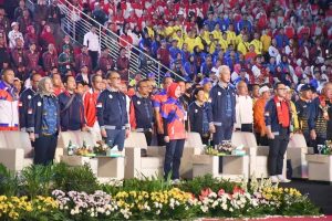 Pornas XVI Korpri Resmi Dibuka Menpan RB , Pj Gubernur Sulbar Sebut Pornas Korpri, Sulbar Bisa Jadi Tuan Rumah Selanjutnya