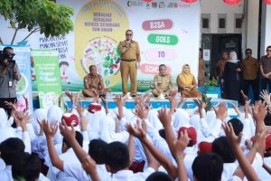 Penuhi Kebutuhan Gizi Anak , Pemprov Sulbar Gelar B2SA Go To School