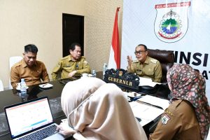 Pj Gubernur Sulbar Melaksanakan Rapat  Bersama Direktur RSUD Sulbar Untuk Bahasa Permasalahan Pelayanan Kesehatan
