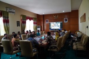 Menetapkan Pelaksanaan Assemen, Kakanwil Melaksanakan Rapat Persiapan Secara Online