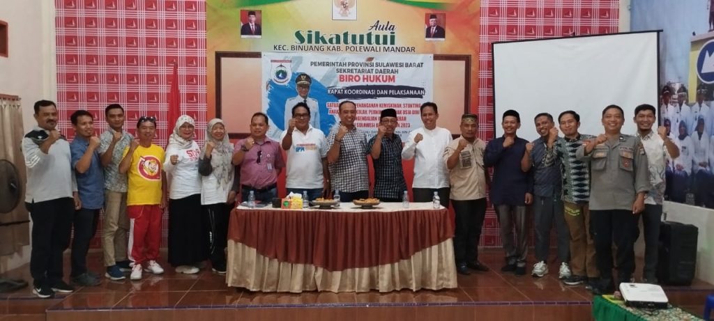 Satgas Biro Hukum Implementasikan Penanganan 4+1 Di Polman