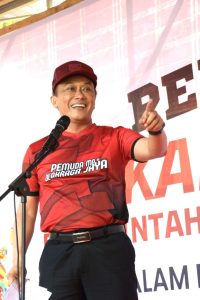 Sambut HUT RI ke -78 Pj Gubernur Buka Pekan Olahraga Antar OPD