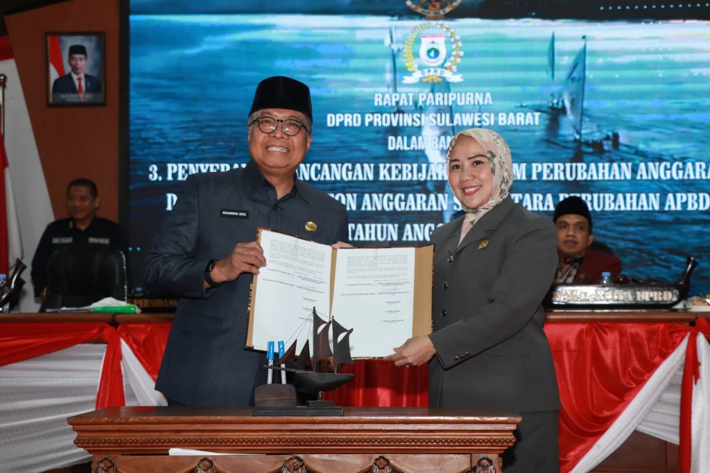 DPRD Sulbar Gelar Paripurna KUA Dan PPAS APBD 2024