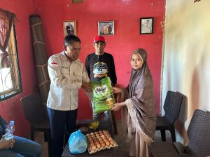 Pengendalian Inflasi Sekwan DPRD Sulbar Sambangi 2 Wilayah Di Kab Polman