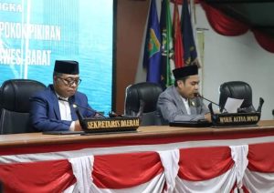 Wakil Ketua DPRD Sulbar Serahkan Pokir Ke Pemprov Sulbar
