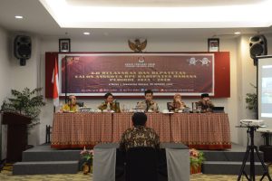 KPU Provinsi Sulawesi Barat Gelar Uji Kelayakan Dan Kepatutan 10 Bakal Calon Anggota KPU Kabupaten Mamas