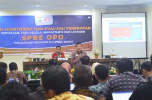 Indeks SPBE Pemprov Sulbar 2,28, Mustari Mula: Perlu Terus Ditingkatkan