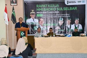 Pj Gubernur Sulbar Prof Zudan, Pesankan Empat Hal Dalam Raker HMI Badko Sulbarsel