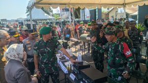 Kodam XIV Hasanuddin Gelar Apel Kesiapsiagaan Dan Simulasi Penangulangan Bencana