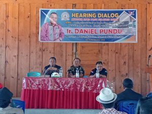 Daniel Pundu Anggota DPRD Sulbar Gelar Hearing Dialog Dengan Tema Optimalisasi Sumber Daya Alam Dalam Upaya Menekan Kemiskinan Ekstrim Di Sulbar