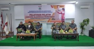 Ketua Komisi IV DPRD Sulbar Apresiasi Kegiatan Pelatihan Pelatih Cabor Menembak