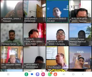 Disdikbud Sulbar Kembali Melaksanakan Rakor Untuk Evaluasi Kinerja Satgas Penanganan ATS
