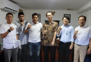 Sekretaris Dewan, Muhammad Hamzih Menerima Kunjungan Dari IMV CORPORATION