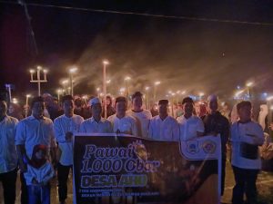 Menyambut Bulan Suci Ramadhan 1445 H Karang Taruna Desa Ahu Bersama Pemerintah, Pemuda dan Masyarakat Melakasanakan Pawai Obor