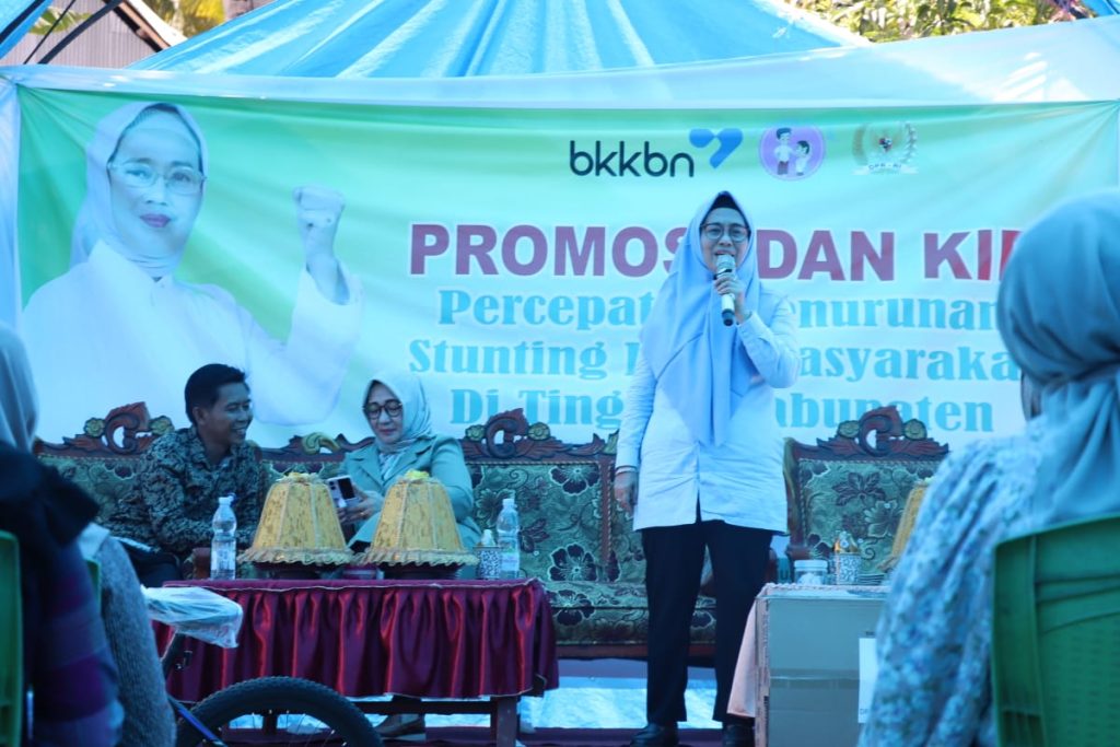 Andi Ruskati Ali Baal Hadiri Sosial Promosi KIE Yang dilaksanakan BKKBN Sulbar 