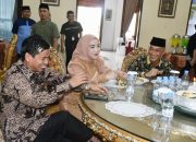 Hari Kedua Open House, Pj.Gubernur Sulbar, Prof Zudan Terima Silaturrahmi Ketua DPRD Sulbar, Suraidah