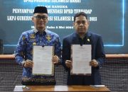 DPRD  Sulbar Gelar  Rapat  Paripurna Rekomendasi  (LKPJ) Gubernur  Sulbar Tahun 2023.