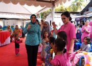 PKK Sulbar dan Bhayangkari Polda Sulbar Ajak Masyarakat Rajin Posyandu