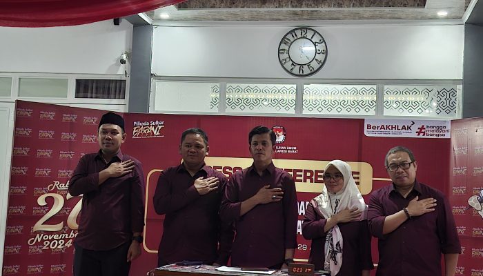 KPU Sulbar Telah Resmi Menutup Pendaftaran Calon Gubernur dan Wakil Gubernur Sulbar