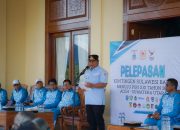 Pj Gubernur Sulbar Lakukan Pelepasan Kontingen Sulbar untuk PON XXI Aceh-Sumut 2024
