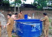 DKP Sulbar Memasang Bioflok Prototype untuk Budidaya Ikan Tawar