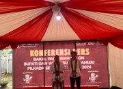 Hari ini Ado Mas’ud Dan H. Damris Resmi Mendaftar Di KPU Mamuju Sebagai Bakal Calon Bupati dan Wakil Bupati