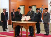 Pj Gubernur Sulbar Resmi Lantik Pjs Bupati di Tiga Kabupaten