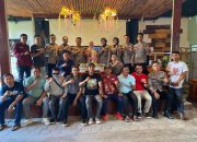 Ngopi Barang, Humas Polda Sulbar Bersama Media Siap Kolaborasi Kawal Pilkada Aman dan Damai