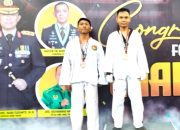 Bripda Mudzakkir, Sang Juara Taekwondo dari Polda Sulbar