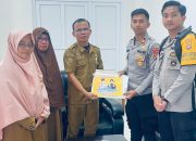 Kapolsek Mamuju Kunjungi SMKN 1 Rangas Sosialisasikan Rekrutmen Bakomsus Polri