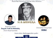 H. S. Mengga, Bapak Pembangunan Polmas Dikenang dalam Maulid Nabi dan Haul