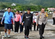 Kapolda Hadiri Pelepasan Terumbu Karang di Mako Lanal Mamuju