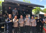 Tindak Lanjut Arahan Presiden Prabowo Subianto, Brimob Polda Sulbar Dirikan Dapur Umum Makan Sehat Bergizi