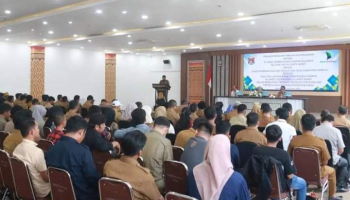 Pemerintah Desa Se-Kabupaten Mamuju Mulai Gunakan Transaksi Non Tunai