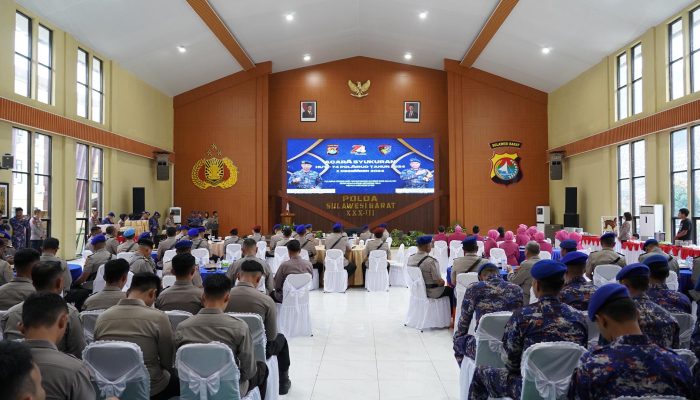 Hut Ke-74 Polairud, Kapolda Sulbar : Terus Tunjukkan Eksistensi Polairud Dalam Menjaga Keamanan dan Keselamatan di Laut