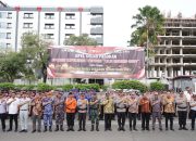 Apel Gelar Pasukan Pengamanan Nataru, Polda Sulbar Komitmen Jaga Keamanan dan Ketertiban