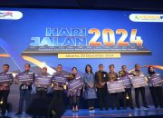 Kabar Gembira, PUPR Sulbar Raih Penghargaan Pada Hari Jalan 2024