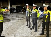 Wilayah Mamuju Aman Saat Perayaan Nataru, Kasat Lantas Polresta Mamuju Pimpin Langsung Patroli Malam