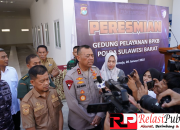 Gedung Baru BPKB Ditlantas Polda Sulbar Resmi Dibuka, Kapolda Harapkan Peningkatan Pelayanan