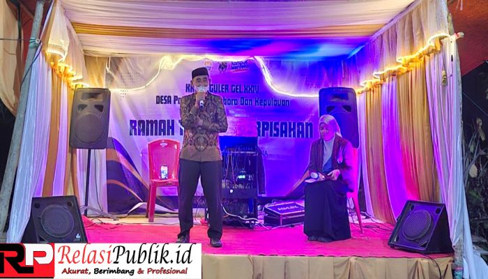 Perpisahan KKN Unsulbar Angkatan XXIV,Berikut Pesan PJ. Kades Pati’di