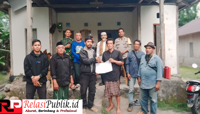 Bhabinkamtibmas Polsek Tapalang Polresta Mamuju Gelar Problem Solving Terkait Konflik Sosial Antar Kampung