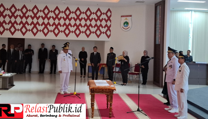 Bahtiar Baharuddin Resmi lantik Muhammad Hamzih Dan Muhammad zain Sebagai Pj.Bupati Polman-Pj.Bupati Mamasa