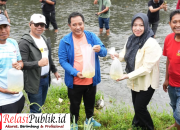 Ketua DPRD Sulbar Apresiasi Program Penebaran 100 Ribu Benih Ikan Nila di Kali Mamuju