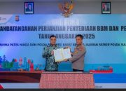 Polda Sulbar Teken MoU Penyediaan BBM Dengan PT Pertamina Patra Niaga