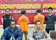 Curi Motor Warga, 2 Pemuda  Majene Berhasil Diamankan Polisi